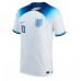 Pánský Fotbalový dres Anglie Raheem Sterling #10 MS 2022 Domácí Krátký Rukáv